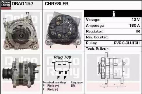 Remy DRA0157 - Ģenerators autodraugiem.lv