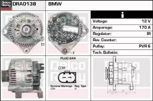 Remy DRA0138 - Ģenerators autodraugiem.lv