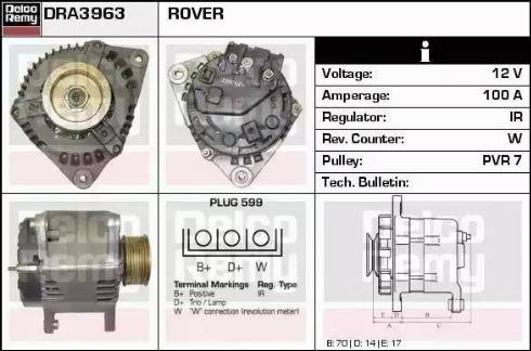 Remy DRA3963 - Ģenerators autodraugiem.lv