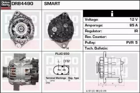 Remy DRB4490 - Ģenerators autodraugiem.lv