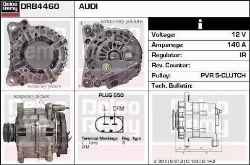 Remy DRB4460 - Ģenerators autodraugiem.lv