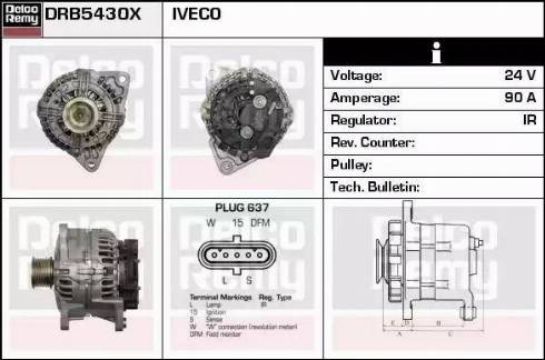 Remy DRB5430X - Ģenerators autodraugiem.lv