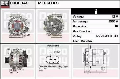 Remy DRB6340 - Ģenerators autodraugiem.lv