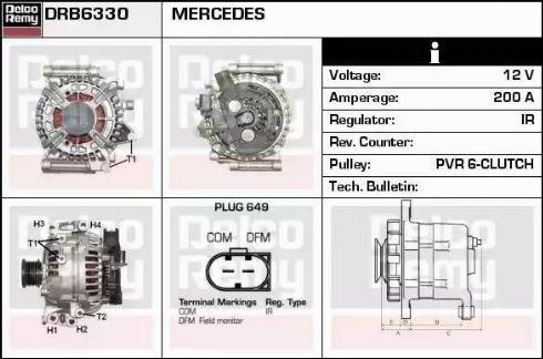 Remy DRB6330 - Ģenerators autodraugiem.lv