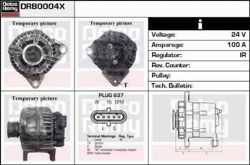 Remy DRB0004X - Ģenerators autodraugiem.lv