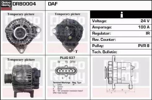 Remy DRB0004 - Ģenerators autodraugiem.lv