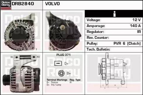 Remy DRB2840 - Ģenerators autodraugiem.lv