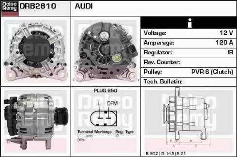 Remy DRB2810 - Ģenerators autodraugiem.lv