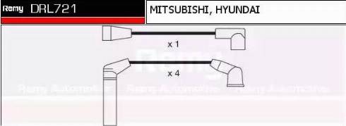 Remy DRL721 - Augstsprieguma vadu komplekts autodraugiem.lv