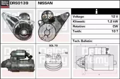 Remy DRS0139 - Starteris autodraugiem.lv