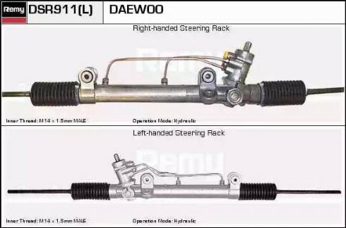 Remy DSR911L - Stūres mehānisms autodraugiem.lv