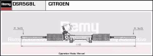 Remy DSR568L - Stūres mehānisms autodraugiem.lv