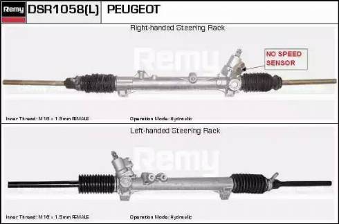 Remy DSR1058L - Stūres mehānisms autodraugiem.lv