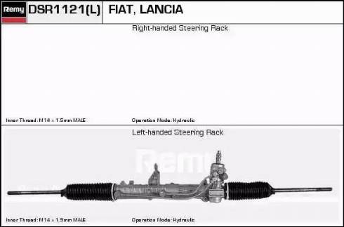 Remy DSR1121L - Stūres mehānisms autodraugiem.lv