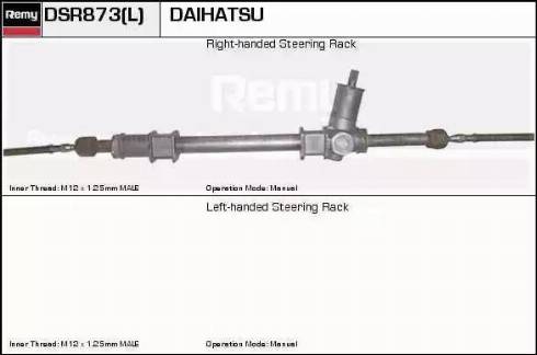 Remy DSR873L - Stūres mehānisms autodraugiem.lv