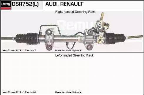 Remy DSR752L - Stūres mehānisms autodraugiem.lv