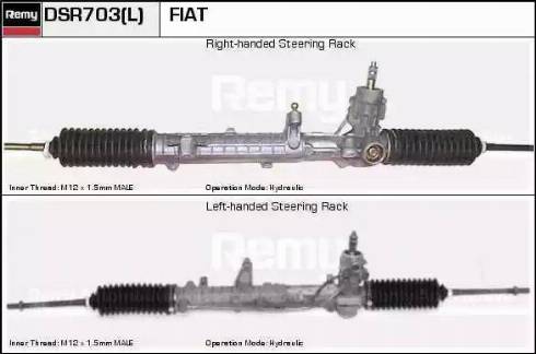 Remy DSR703L - Stūres mehānisms autodraugiem.lv