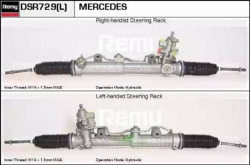 Remy DSR729L - Stūres mehānisms autodraugiem.lv