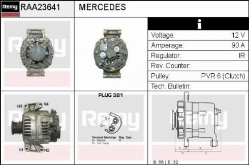 Remy RAA23641 - Ģenerators autodraugiem.lv
