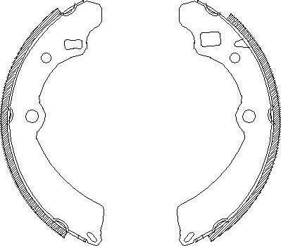 Alpha Brakes HST-SU-010 - Bremžu loku komplekts autodraugiem.lv