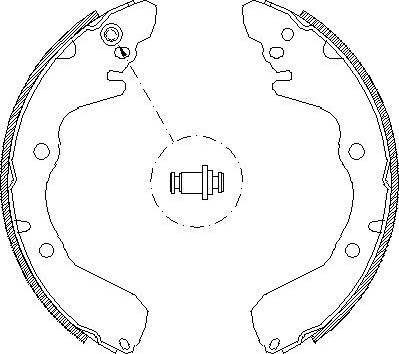 Alpha Brakes HST-MS-030 - Bremžu loku komplekts autodraugiem.lv