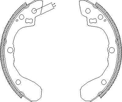 Alpha Brakes HST-KA-304 - Bremžu loku komplekts autodraugiem.lv