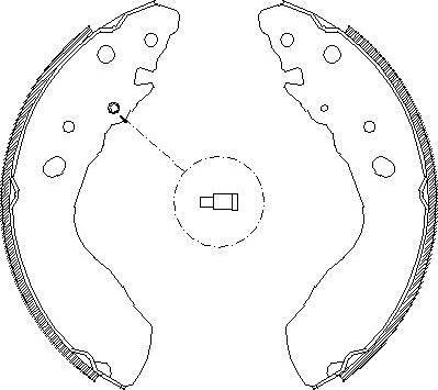 Alpha Brakes HST-SU-019 - Bremžu loku komplekts autodraugiem.lv