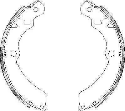 Alpha Brakes HST-SU-015 - Bremžu loku komplekts autodraugiem.lv