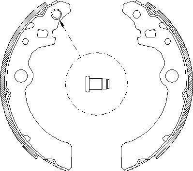 Alpha Brakes HST-SU-003 - Bremžu loku komplekts autodraugiem.lv