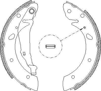 Alpha Brakes HST-TY-060 - Bremžu loku komplekts autodraugiem.lv