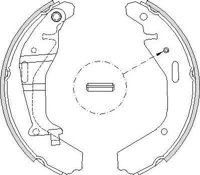 Alpha Brakes HST-SU-025 - Bremžu loku komplekts autodraugiem.lv