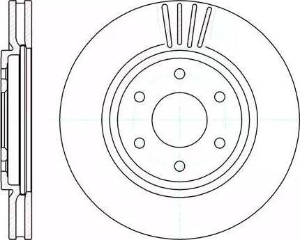 Alpha Brakes HTP-NS-090 - Bremžu diski autodraugiem.lv