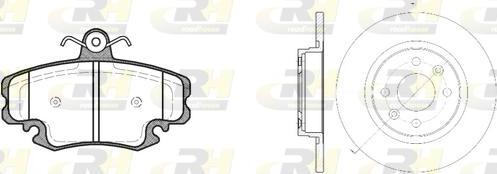 Roadhouse 8141.07 - Bremžu komplekts, Disku bremzes autodraugiem.lv