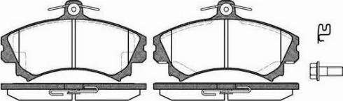 Alpha Brakes HKP-MS-036 - Bremžu uzliku kompl., Disku bremzes autodraugiem.lv