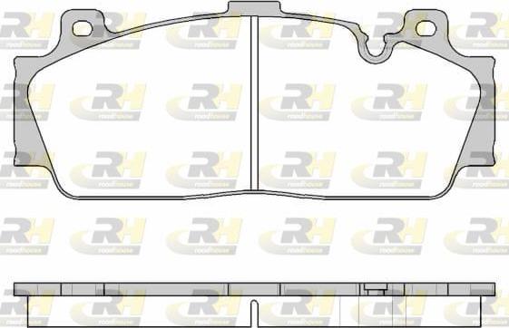 Roadhouse 21543.10 - Bremžu uzliku kompl., Disku bremzes autodraugiem.lv