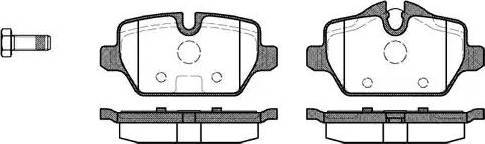 Alpha Brakes HKT-BM-016 - Bremžu uzliku kompl., Disku bremzes autodraugiem.lv