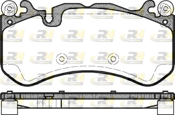 Roadhouse 21300.00 - Bremžu uzliku kompl., Disku bremzes autodraugiem.lv