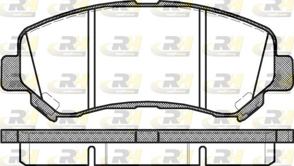 Roadhouse 21318.00 - Bremžu uzliku kompl., Disku bremzes autodraugiem.lv