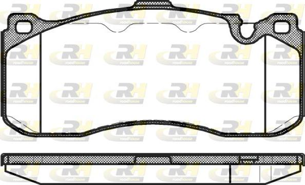 Roadhouse 21380.00 - Bremžu uzliku kompl., Disku bremzes autodraugiem.lv