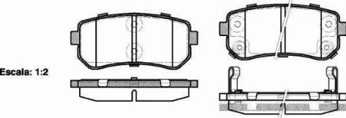 Alpha Brakes HKT-KA-311 - Bremžu uzliku kompl., Disku bremzes autodraugiem.lv