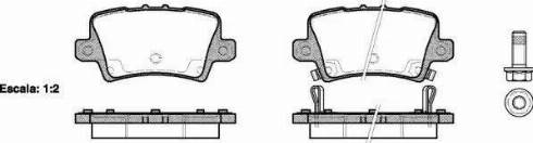 Alpha Brakes HKT-HD-014 - Bremžu uzliku kompl., Disku bremzes autodraugiem.lv