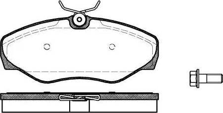 Alpha Brakes HKP-RE-016 - Bremžu uzliku kompl., Disku bremzes autodraugiem.lv