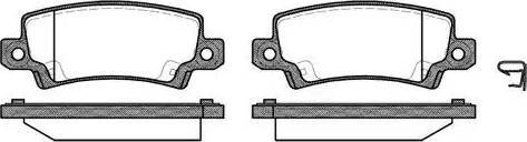 Alpha Brakes HKT-TY-028 - Bremžu uzliku kompl., Disku bremzes autodraugiem.lv