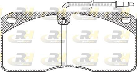 Roadhouse JSX 2278.40 - Bremžu uzliku kompl., Disku bremzes autodraugiem.lv