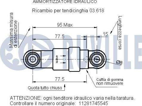 Ruville 540777 - Demferis, Ķīļrievu siksna autodraugiem.lv