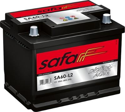 SAFA SA60-L2 - Startera akumulatoru baterija autodraugiem.lv