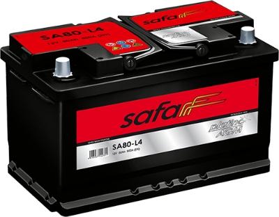 SAFA SA80-L4 - Startera akumulatoru baterija autodraugiem.lv