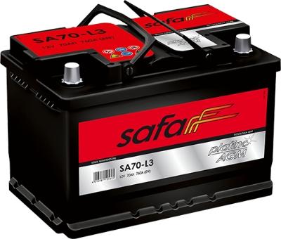 SAFA SA70-L3 - Startera akumulatoru baterija autodraugiem.lv