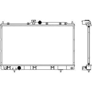 SAKURA 33211014 - Radiators, Motora dzesēšanas sistēma autodraugiem.lv