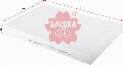 SAKURA CA6515 - Filtrs, Salona telpas gaiss autodraugiem.lv